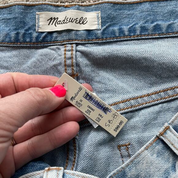 NWT New Madewell The Perfect Vintage Jean in Fitzgerald Wash Size 32 - Picture 7 of 12